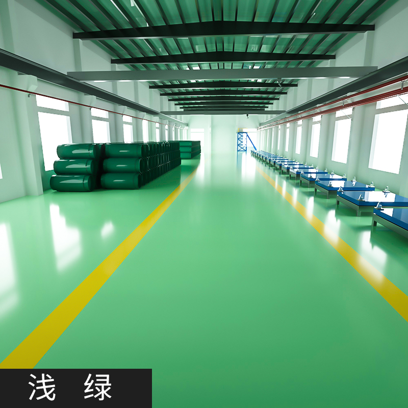 停车场车库水性环氧地坪漆耐磨水泥地面漆室外室内停车位划线漆