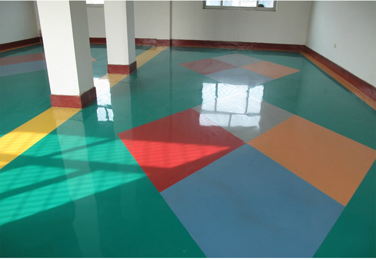 车间耐磨环氧树脂地坪漆滑地板漆自流平室内家用水泥地