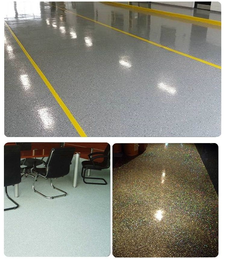 彩砂地坪漆 家用自流平水泥地面漆 地板漆水泥地耐磨室内室外油漆涂料