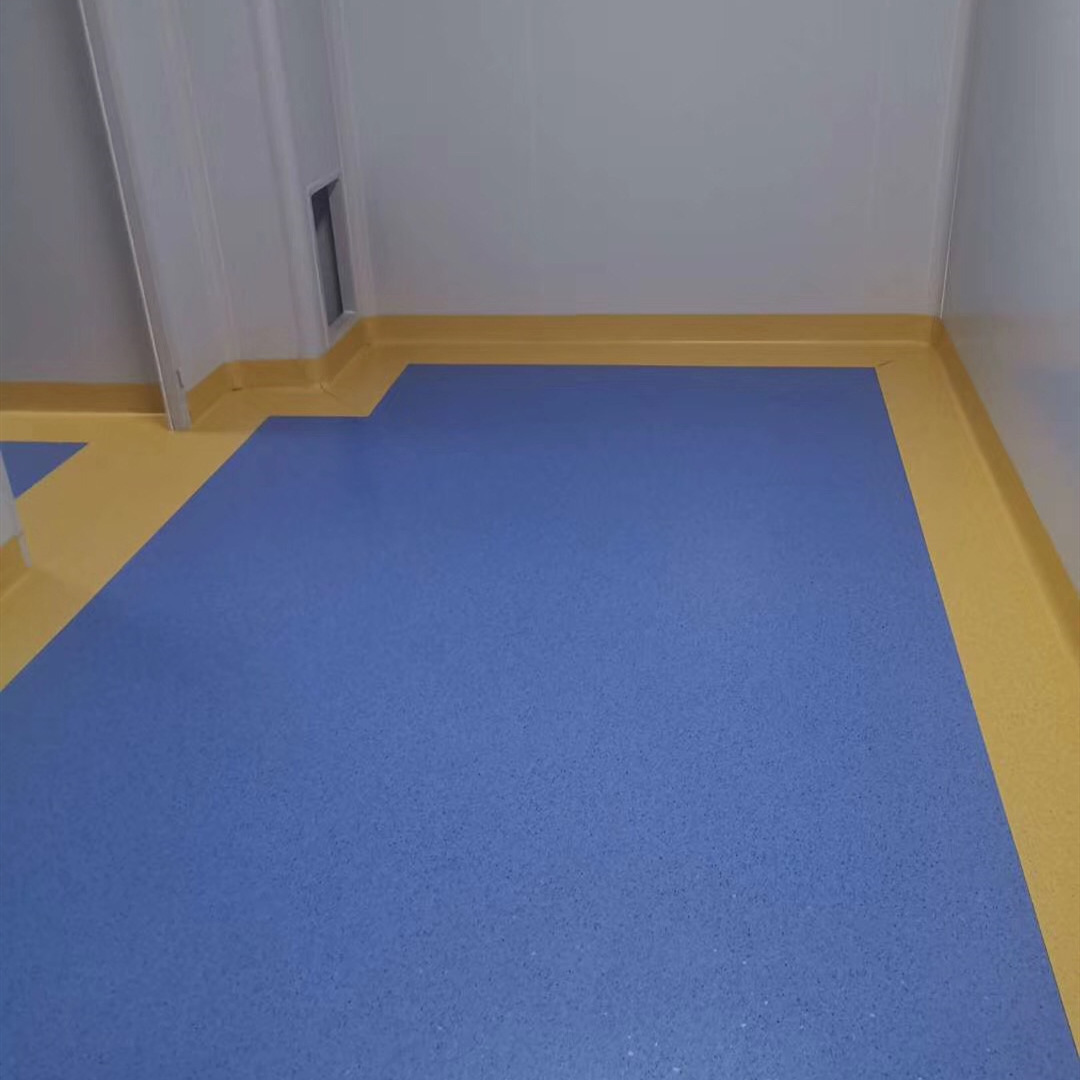 专业塑胶pvc地坪施工 防静电pvc塑胶地板 卷材地坪 地坪施工