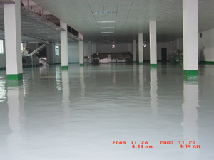 撒砂止滑环氧地坪
