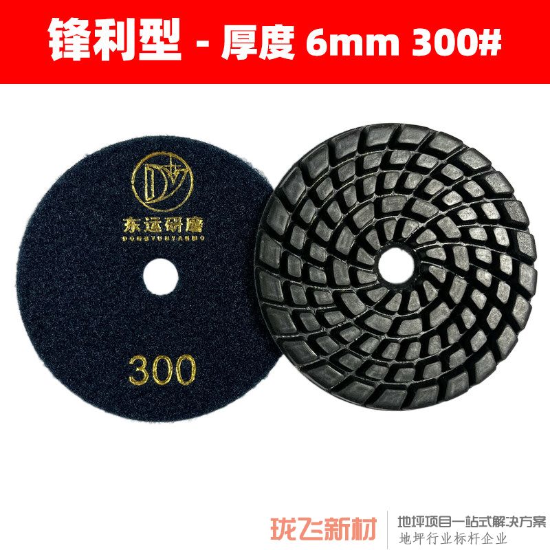 【锋利型】厚度6mm 300# 12片装