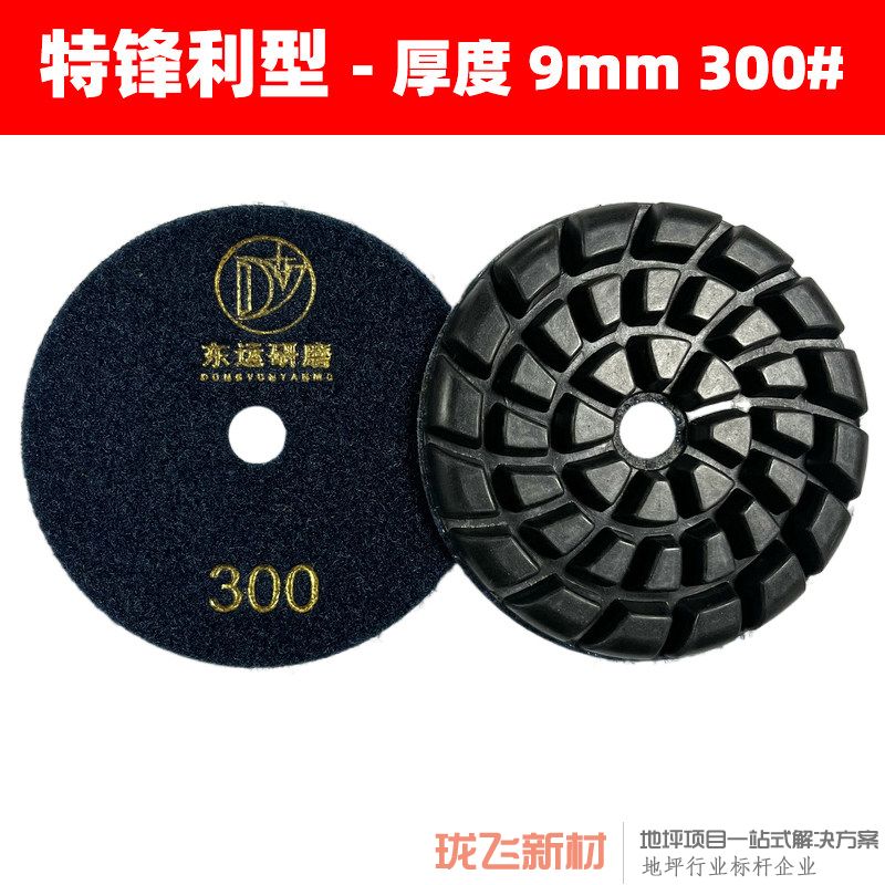 【特锋利型】厚度9mm 300# 12片装