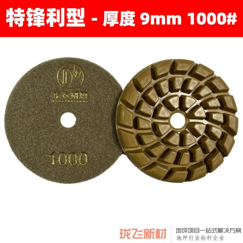 【特锋利型】厚度9mm 1000# 12片装